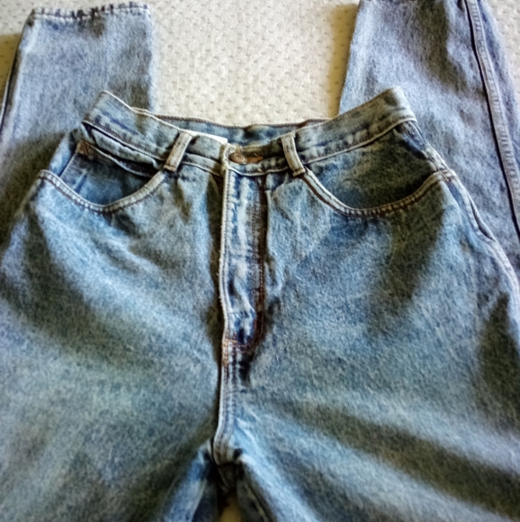 Vintage 80s Stonewashed Rio High-rise retro Jeans - Picture 4 of 13